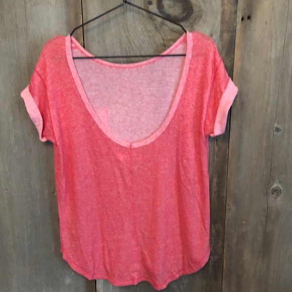 Abercrombie & Fitch Top Low Back in Red Size Small - Picture 4 of 13